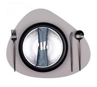 ZHCHAO Juego de cubiertos de cocina, mesa blanca y negra de cerámica, plato de cena occidental, mantel individual, servilleta y hebilla combinada