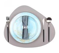 ZHCHAO Juego de servilletas con forma especial para decoración de mesa, plato de cena, mantel individual, vajilla combinada, plato occidental para restaurante