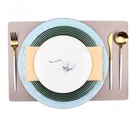 ZHCHAO Juego de servilletas y manteles individuales para mesa de restaurante