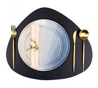 ZHCHAO Juego de vajilla de forma especial para el hogar, cocina, decoración de mesa, servilletas y manteles individuales