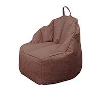 ZHCHAO Lazy Sofa Bean Bolsa Cubierta Linda Shell Forma Impermeable Tela Dormitorio Sala de Estar Bolsa Single Bean Funda Tatami Dropshipping(Brown)