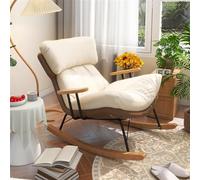 ZHCHAO Mecedora Balcón Hogar Silla de Ocio Perezosa Sala de Estar Dormitorio Sillón reclinable for Adultos Otoño e Invierno