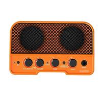 ZHCHAO Mini Altavoz Amplificador acústico portátil, Amplificador de Guitarra acústica de 5 vatios, canales duales Normales/Brillantes(Blue,White)