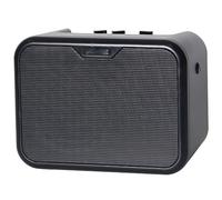 ZHCHAO Mini Altavoz Amplificador de Guitarra eléctrica portátil, Amplificador de 10 vatios, canales duales OD/limpios con Adaptador de Corriente