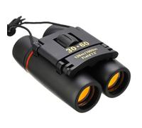 ZHCHAO Mini binoculares Recubiertos de Rojo telescopio 30x60 for Exteriores