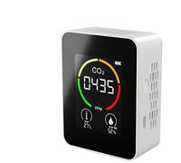 ZHCHAO Monitor de aire Detector de dióxido de carbono Invernadero Almacén Calidad del aire Temperatura Humedad Monitor Medidor de Medición Rápida (Color: D, Tamaño: 90 * 70 * 35 mm)