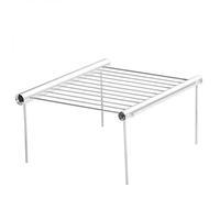ZHCHAO - Parrilla portátil de acero inoxidable para barbacoa, plegable, mini parrilla para barbacoa, hogar, parque, picnic al aire libre
