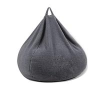 ZHCHAO Puf de Lana Suave y esponjosa Gran paño Grueso y Suave de Cachemira Sala de Estar Sofá Perezoso Fiesta Festival Asiento de Piso(Gray,XL)