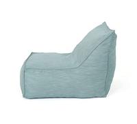 ZHCHAO Puf de Tela for Exteriores Sillón reclinable Decorativo Teal Bag Bean