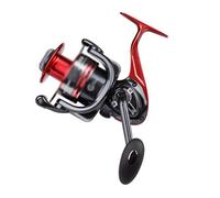 ZHCHAO - Rueda de pesca de metal completo de 13 ejes sin hueco, rueda de caña de mar, rueda de pesca, rueda giratoria