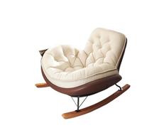 ZHCHAO Sala de Estar Mecedora Balcón Escapada Sillón reclinable Hogar Solo Ocio Sofá Perezoso Silla