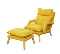 ZHCHAO Sillón reclinable for Dormitorio, sofá Individual Plegable de Tela, Silla for Sala de Estar(3-Pack)