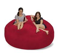 ZHCHAO Sofá Grande Gigante más Nuevo de la Bolsa de Frijoles de los Muebles de la Espuma de la Memoria de 7 'con la Cubierta Suave de la Fibra Micro(3-Pack)