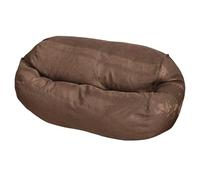 ZHCHAO Sofá Perezoso de Gran tamaño, puf, sofá Doble, Tatami, Sala de Estar, Estudio, Dormitorio, Silla reclinable(Blue,White)
