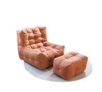 ZHCHAO Sofá Perezoso Tatami Minimalista Dormitorio balcón Sala de Estar Informal sofá Individual reclinable(1-Pack)