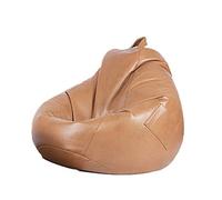 ZHCHAO Sofás Cubiertas Sillas sin Relleno Lino Cuero Asiento Tumbona Puff Sofá Tatami Muebles de Sala de Estar(Blue,White)