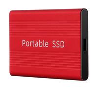 ZHCHAO SSD portátil 3.0 USB-C 1TB 500GB Disco de Estado sólido Externo 6.0Gb / S Disco Duro Externo para computadora portátil, cámara de Escritorio o Servidor(Color:Rosso,Size:500GB)