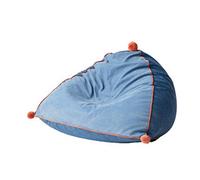 ZHCHAO Tela de Lona Engrosada Puf Moderno Sofá Tatami Mini sofá Desmontable y Lavable(BLU)