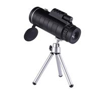 ZHCHAO Telescopio de Tubo único, Soporte portátil for telescopio de 40x60, telescopio con cámara for teléfono móvil