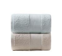 ZHCHAO Toalla de baño grande para hombres y mujeres de algodón grueso agua familiar puede llevar un par de amantes (Color: B 2PS, Tamaño: 150 x 80 cm)