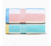 ZHCHAO Toalla grande 2 algodón grueso lavar una cara baño hogar hombres y mujeres suave absorción de agua toalla facial (Color: C 2PS, Tamaño: 73 x 34 cm)