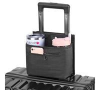 ZHCHG Accesorio para portavasos de Viaje para Maleta, Soporte para Bebidas, Taza de café y Vasos, Accesorio Manos Libres para viajeros, Regalos para asistentes de Vuelo, Accesorios de Viajero, Color