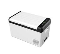 ZHDANB 25L Nevera 12V, Nevera Portatil Enchufable, Nevera Portatil 25 litros, 12/24 V CC, de 10 °C a -22 °C, para camión, Furgoneta, Autocaravana, Camper, SUV, Viajes, Camping, Viajes por Carretera