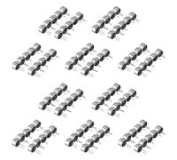 Zhdbchyuu 100 PCS 9,7mm x 7mm 2 Pin Mic Capsula Electret Condensador Minifono