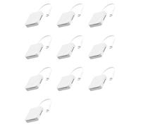 Zhdbchyuu 10X Adaptador de Lector de Tarjetas de Memoria 4 en 1 Tipo C USB-C Smart Media OTG M2 SD SM XD Lector de Tarjetas para Accesorios Android