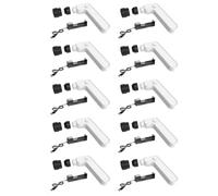 Zhdbchyuu 10X Probador de Velas de Huevo LáMpara de Vela de Incubadora de Luz FríA InaláMbrica Recargable con Dos Cabezales Suaves Aptos para Todos los Tipos de Huevos