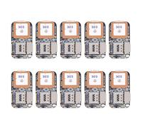 Zhdbchyuu 10X Rastreador GPS de TamañO SúPer Mini gsm AGPS WiFi LBS Localizador AplicacióN Web Gratuita Seguimiento Grabadora de Voz ZX303 PCBA Inside 87HE