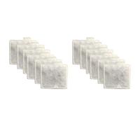 Zhdbchyuu 12 Cartuchos de Filtro de Carbon Vegetal de Acuario Medio, para Reemplazos Quietflow Power 10