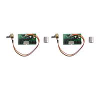 Zhdbchyuu 2 Pieza Controlador de Velocidad del Ventilador del Miner de la Caja de la Computadora 8 Canales Hub del Ventilador PWM Controlador de Ventilador Violento de Alta Potencia DC12V