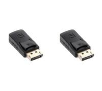 Zhdbchyuu 2 Uds 4K Displayport Dummy Plug DP Adaptador de Pantalla Virtual Tarjeta GráFica de VíDeo Tramposo EDID Emulador Fantasma Sin Cabeza