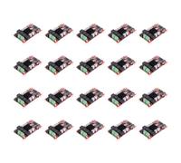 Zhdbchyuu 20X TDA7492 50Wx2 Módulo Amplificador Digital de Doble Canal Placa AMP Estéreo con Receptor Y Micrófono CSR8635 Bluetooth V4.0