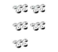 Zhdbchyuu 25X Placa de Anclaje Placa de Seguridad Adhesiva con Ranura para Cables para Bloquear Computadoras Portátiles, Tabletas, Monitores, Teléfonos Inteligentes