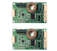 Zhdbchyuu 2X 14-65 Pulgadas LED LCD Retroiluminación TV Universal Boost Controlador de Corriente Constante Convertidores de Placa Adaptador de Refuerzo de Puente Completo