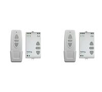 Zhdbchyuu 2X AC220V Motor Interruptor Remoto Controlador Pantalla de Proyección Motor Interruptor Inalámbrico 433MHz Arriba Abajo Parada Adelante Marcha Atrás