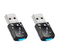 Zhdbchyuu 2X Adaptador USB WiFi 6 AX900 de 900 Mbps, Bluetooth 5.4, 2 en 1, Receptor USB Inalámbrico WLAN de 2,4 G y 5 G para Win10 y Win11