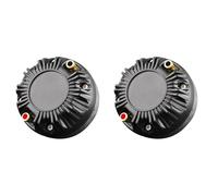Zhdbchyuu 2X Altavoz de Sonido de Audio Portátil Controlador de Tweeter de Película de Titanio 80W Controlador de Tweeter Magnético de 90 Núcleos y 34 Núcleos para Cine en Casa