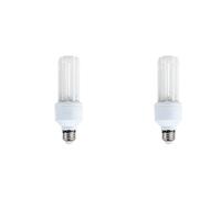 Zhdbchyuu 2X Bombilla UVA/UVB para, Lámpara Fluorescente Compacta de 2,4 W y 20 W para Tipo de Cautivas. B