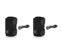Zhdbchyuu 2X Codo de Tenis Envolvente, Soporte de Calefacción, Almohadilla Térmica para Brazo, Envoltura Térmica Eléctrica para Codo, Ajuste de 3 Temperaturas Ajustable