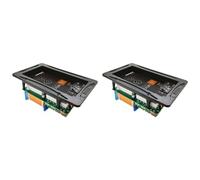 Zhdbchyuu 2X Divisor de Frecuencia de Graves y Agudos de 2 Vías Hi-Fi de 800 W para Sonido de Vídeo Doméstico, Filtros Estéreo, Altavoces para Bricolaje.