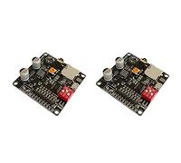 Zhdbchyuu 2X DY-HV20T Módulo de Reproducción de Voz Fuente de Alimentación de 12 V/24 V Amplificador de 10 W/20 W Compatible con Tarjeta Micro-SD Reproductor de Música MP3 para