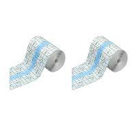 Zhdbchyuu 2X Impermeable para Ducha, Vendaje Adhesivo Elástico Transparente para Tatuajes, Natación, Ducha (4 Pulgadas X 10 Yardas)