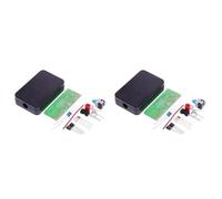 Zhdbchyuu 2X Kit de Bricolaje con Linterna de 1,5 V, Placa de Circuito Integrado Simple, Conjunto de Prácticas de Soldadura, Capacitación en Soldadura de Componentes Electrónicos