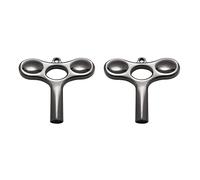 Zhdbchyuu 2X Llave del Tambor Llave del Tambor Tornillo Cuadrado Boca Llave del Tambor con Movimiento Continuo Tecla de Velocidad Llave de Sintonización Universal del Tambor