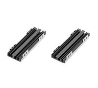 Zhdbchyuu 2X M.2 SSD NVMe Disipador de M2 2280 Disco Duro de Estado Sólido Junta de Disipador de de Aluminio para M.2 2230 2280 NGFF NVME SSD