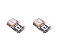 Zhdbchyuu 2X Mini Rastreador GPS SOS Llamada en Tiempo Real Localizador de Seguimiento de Voz para Computadora PortáTil Personas Mayores Dispositivo de Seguimiento en Tiempo Real