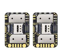 Zhdbchyuu 2X Mini Rastreador GPS ZX905, Módulo de Chip 4G, Placa de Módulo GPS PCBA de Seguimiento LTE Cat-1, Monitor de Seguimiento GPS Antipérdida para Automóvil